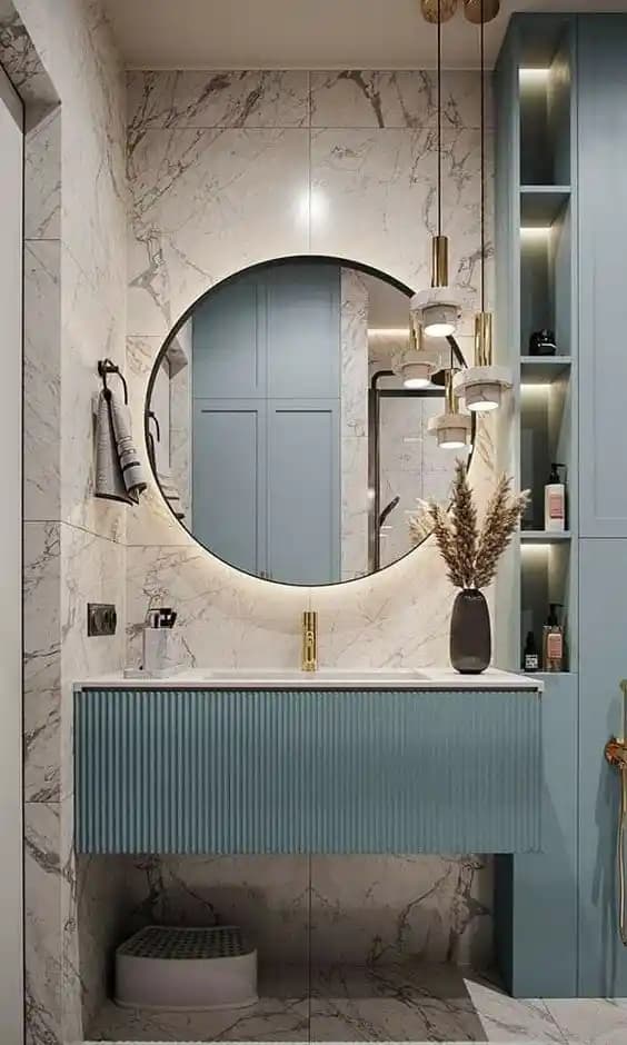 Banyo Dekorasyonunda Fonksiyonellik ve Estetiği Bir Arada Sunan Dolap Seçenekleri