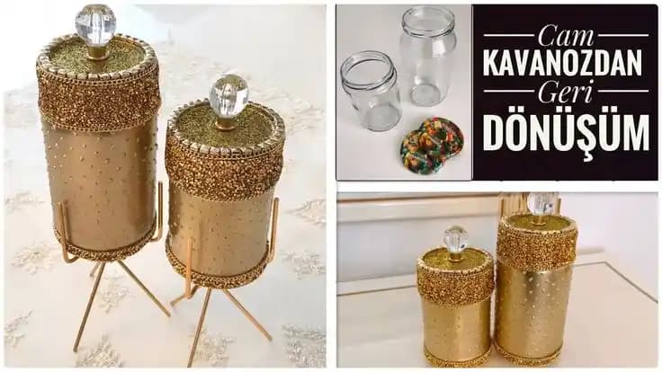 Cam Kavanoz Dekorasyon Fikirleri ve Sürdürülebilir İç Mekan Tasarımı Yaklaşımları