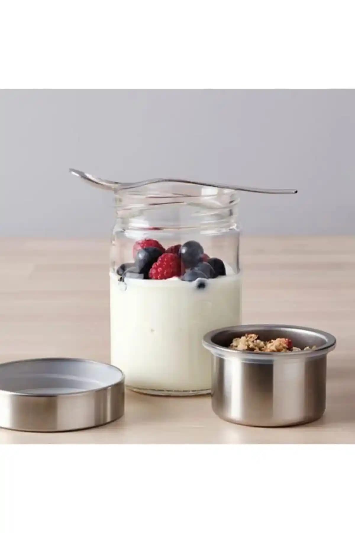 Cam Yoğurt Kabı Tasarımı ve Kullanım Avantajları Modern Mutfaklar İçin Uygun