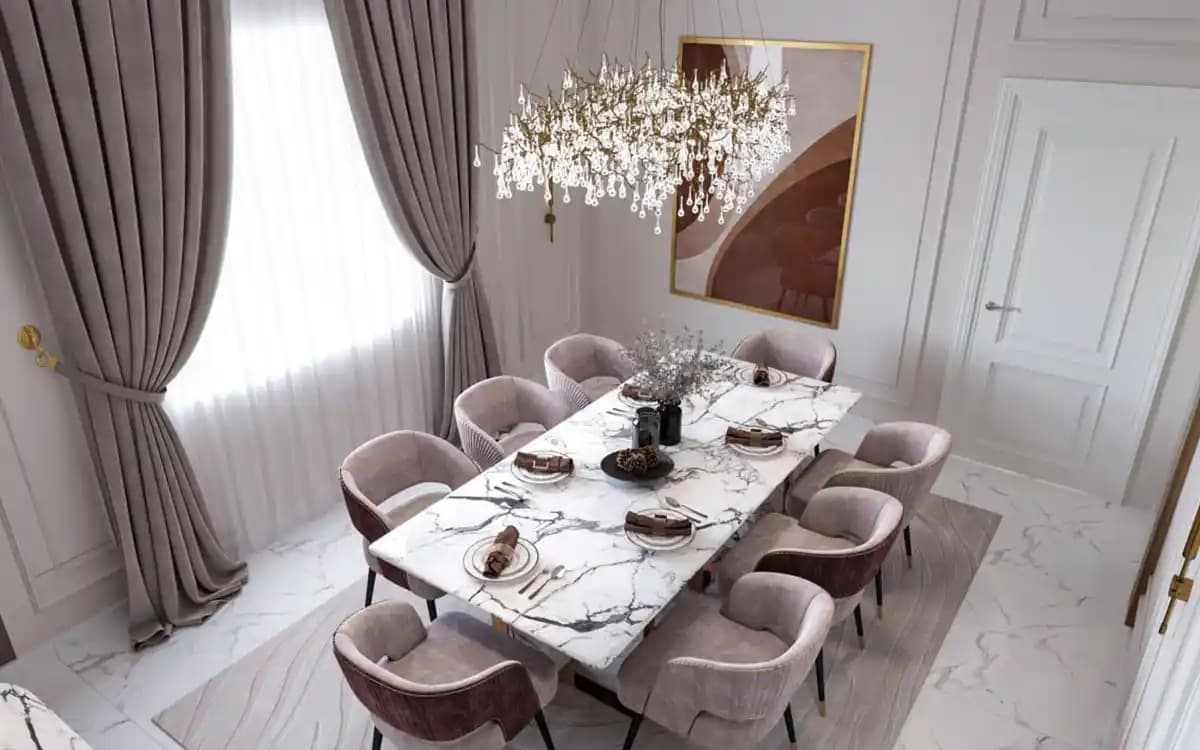 Dekorasyon Trendlerine Uygun Modern Yemek Masası ve Sandalyeleri Seçenekleri