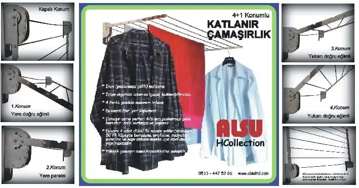 Dekoratif Çamaşırlıklar: Estetik ve İşlevselliği Bir Arada Sunan Modeller