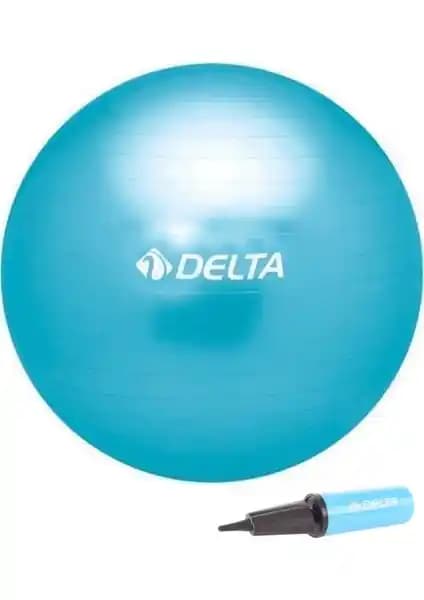 Delta 55 cm Pilates Topu Deluxe: Sağlam ve Güvenli Egzersiz İçin Ideal Seçenek