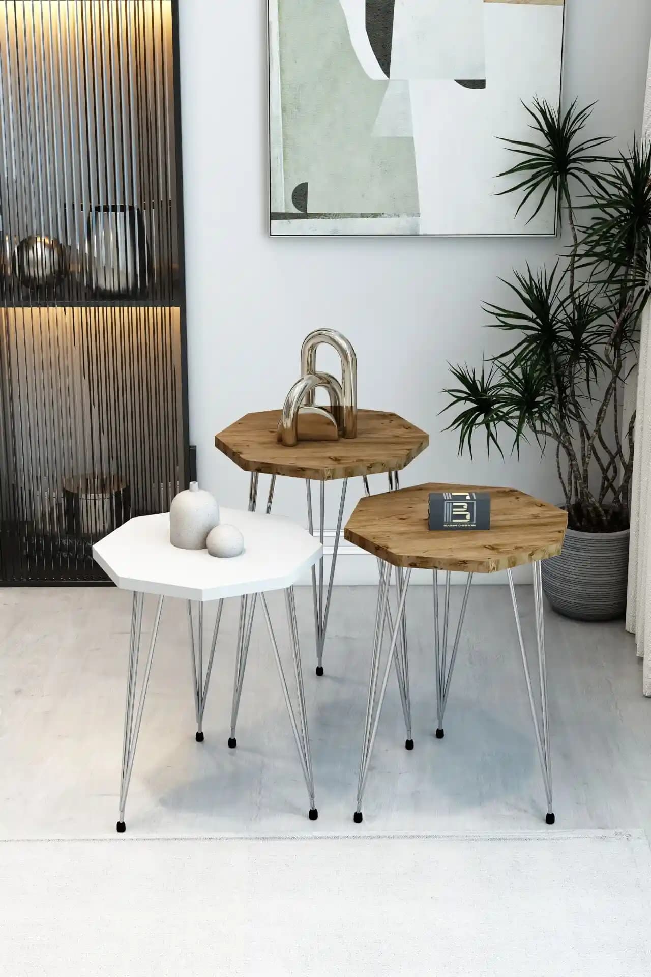 Demir Ayak Sehpa Özellikleri ve Dekorasyonda Kullanım İpuçları