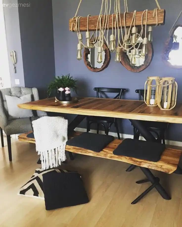 Doğal Ahşap Malzemelerle Sıcak ve Samimi Ev Dekorasyonu Çözümleri