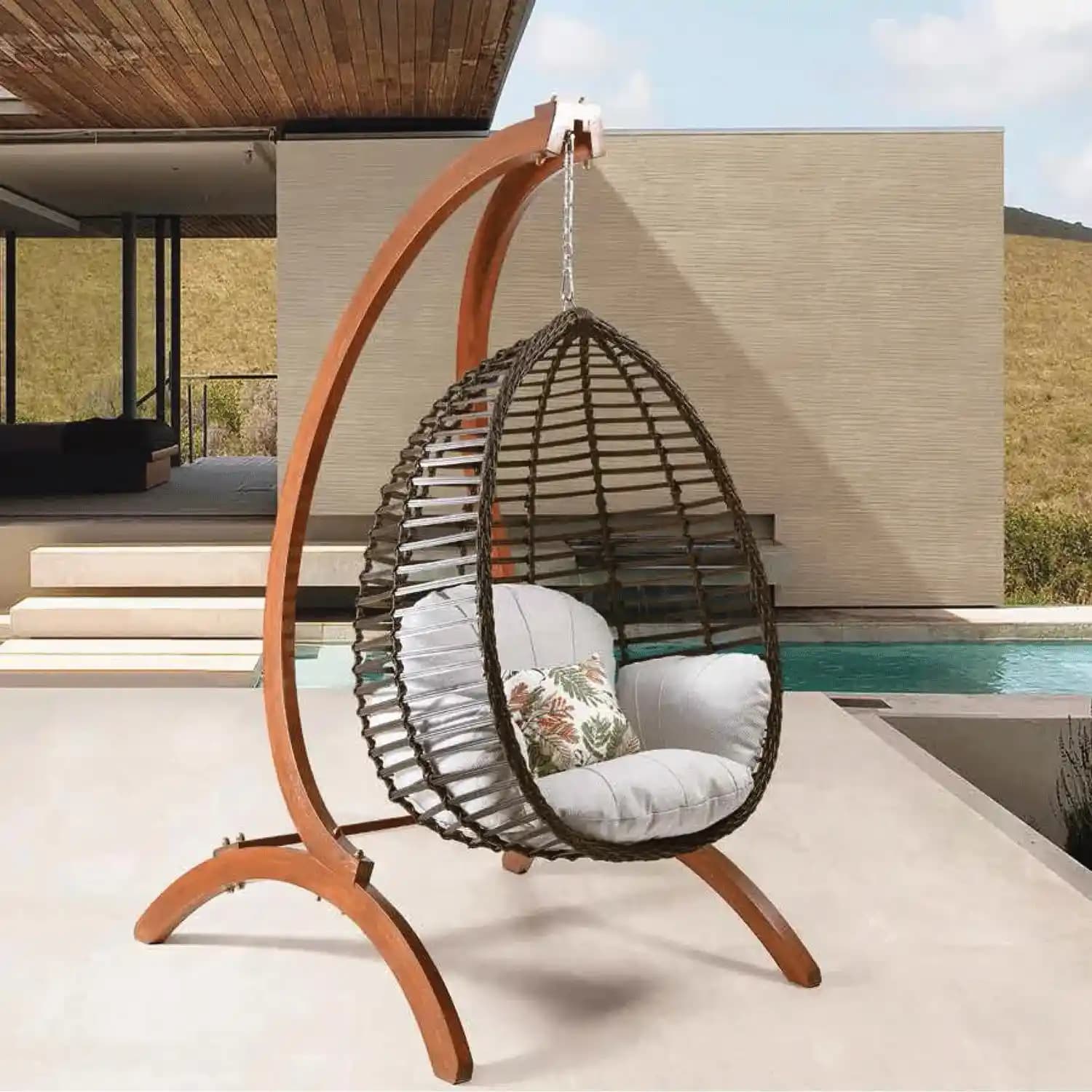 Doğal Malzemelerle Bahçe Salıncağı Tasarımı ve Sürdürülebilir Bahçe Dekorasyonu