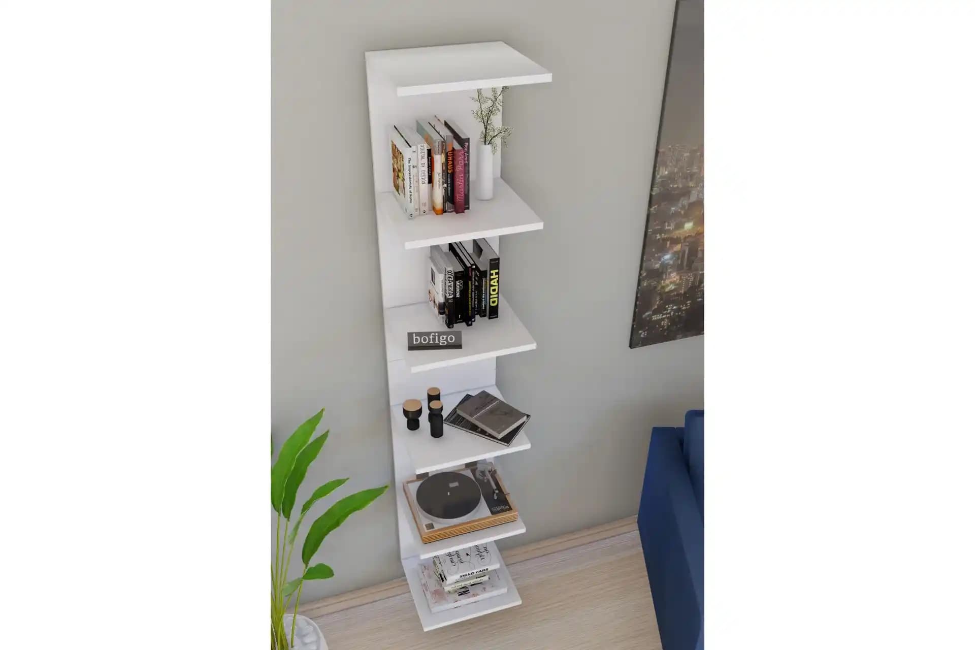 Duvara Monte Modüler Kitaplık Alternatifleri ve Modern İç Mekan Tasarımı Çözümleri