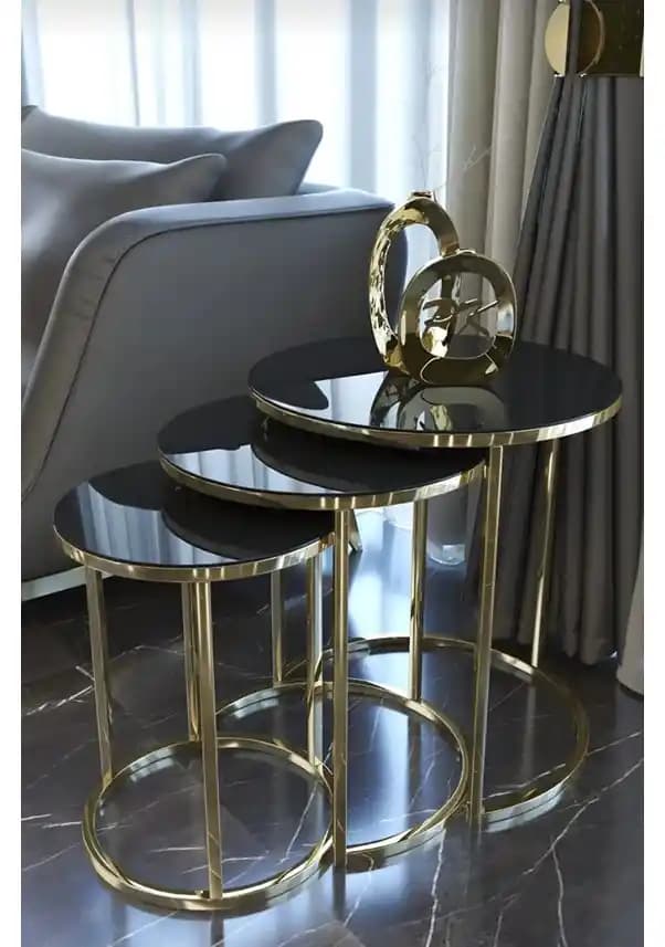 Estetik Cam Servis Sehpası Kullanımıyla Modern Mekânların Şıklığı ve İşlevselliği