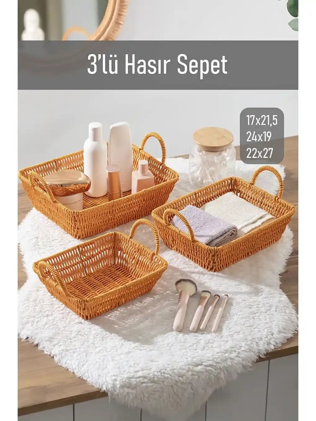 Ev Dekorasyonunda Sepetlerin Kullanımı ve Farklı Tasarım Seçenekleri