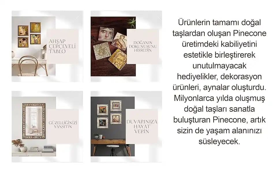 Ev Dekorasyonunda Taş Baskılı Tablolar ile Şık ve Doğal Mekanlar Yaratın