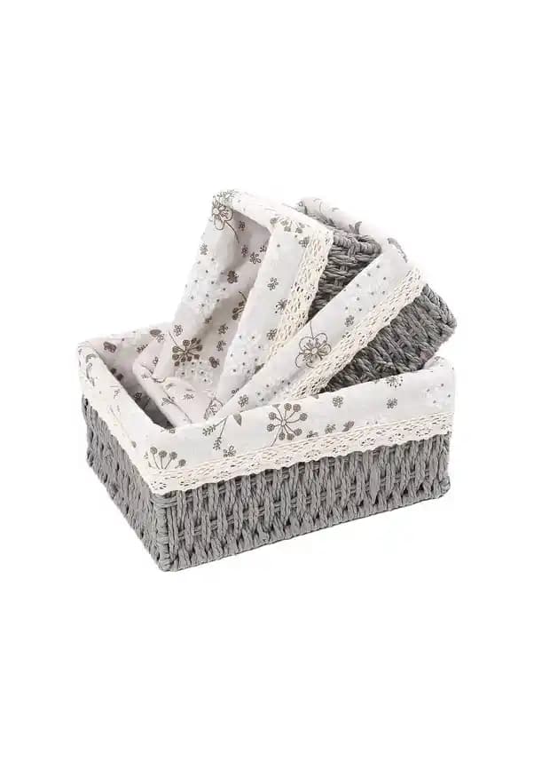 Ev Dekorasyonunda ve Depolamada Ev Sepetlerinin Rolü ve Farklı Malzeme Seçenekleri