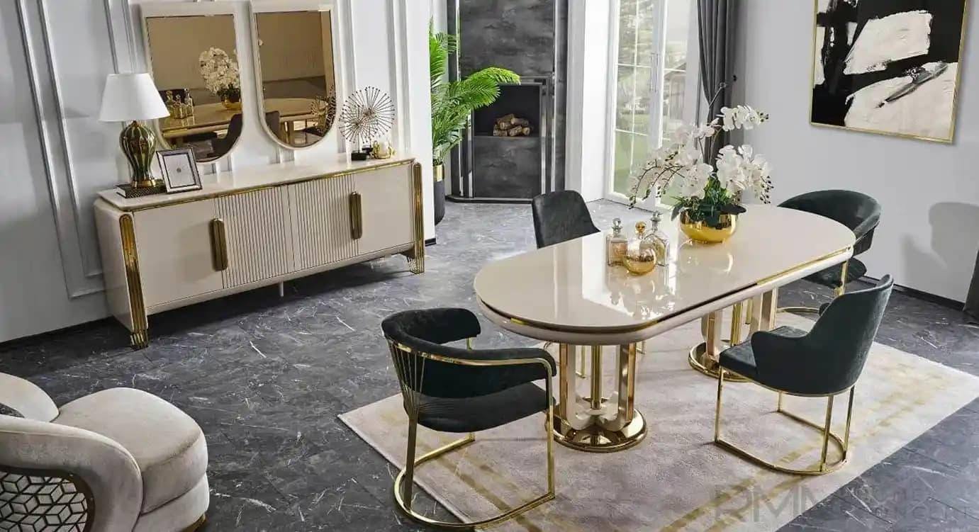 Ev Dekorasyonunu Tamamlayan Modern ve Klasik Yemek Takımı Seçenekleri