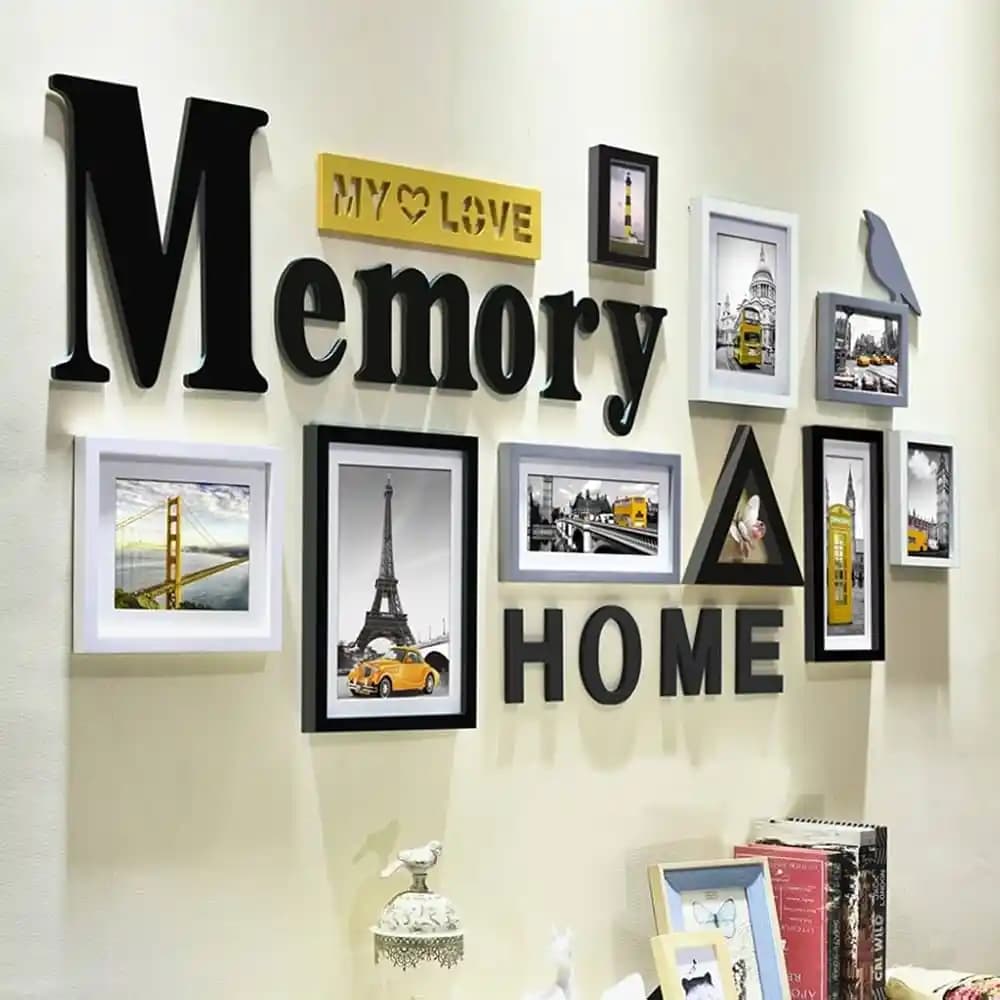 Ev Dekorasyonunu Zenginleştiren Şık ve Uyumlu Çerçeve Setleri Seçenekleri