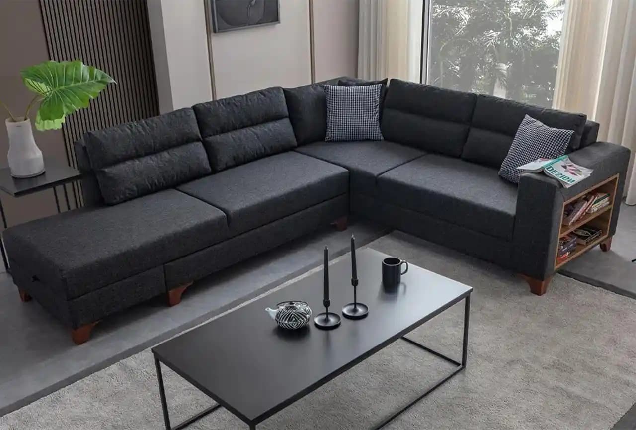 Eymense Köşe Koltuk Takımı: Estetik ve Fonksiyonelliği Bir Arada Sunan Modern Tasarımlar