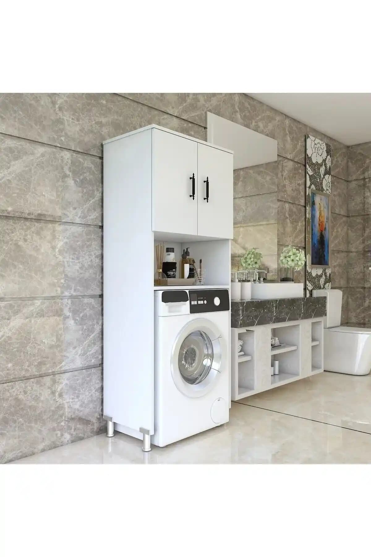 Fonksiyonel Banyo Mobilyaları ve Çamaşır Makinesi Entegrasyonu: Modern Tasarım Çözümleri