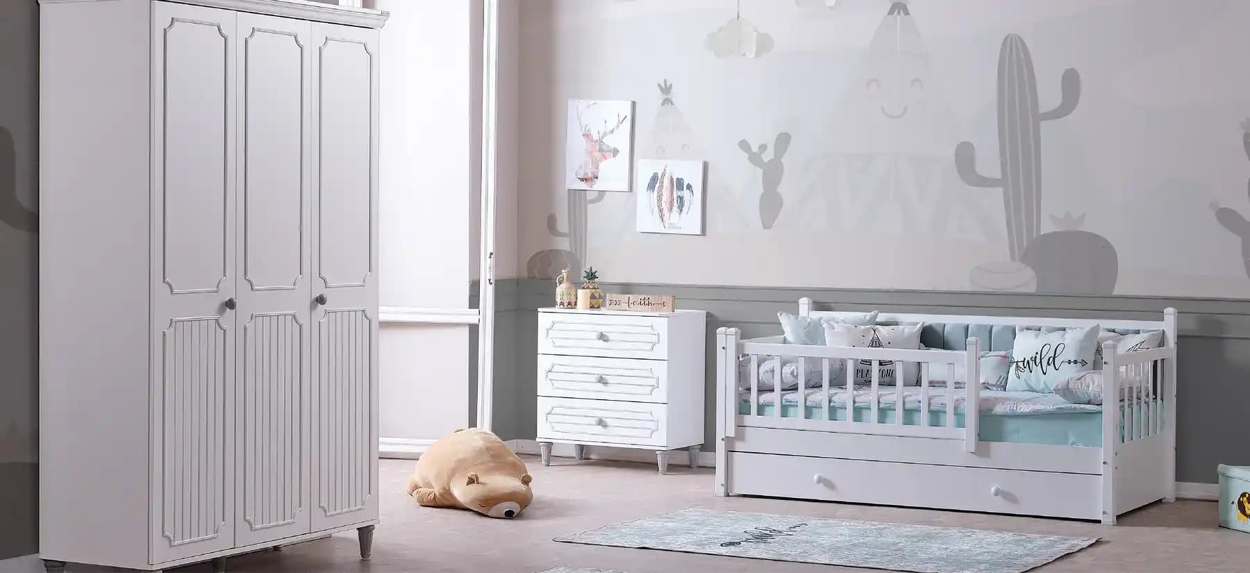 Fonksiyonel Çocuk Odası Yatak Setleri Güvenlik ve Konforu Bir Arada Sunar