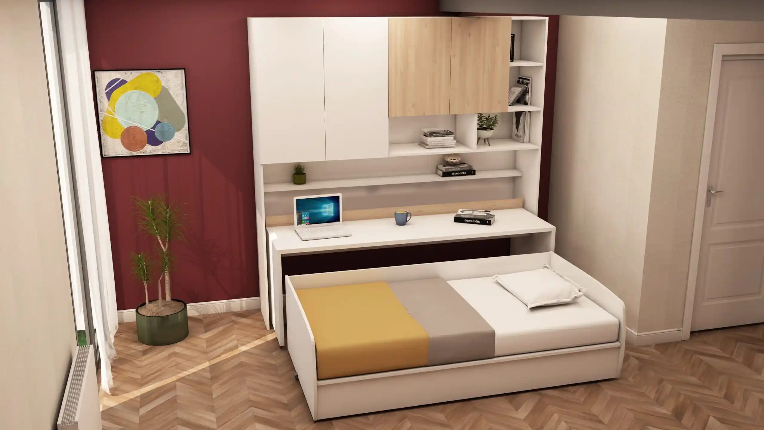 Fonksiyonel Küçük Alan Yatak Çözümleri: Mekanik ve Estetik Tasarımlar