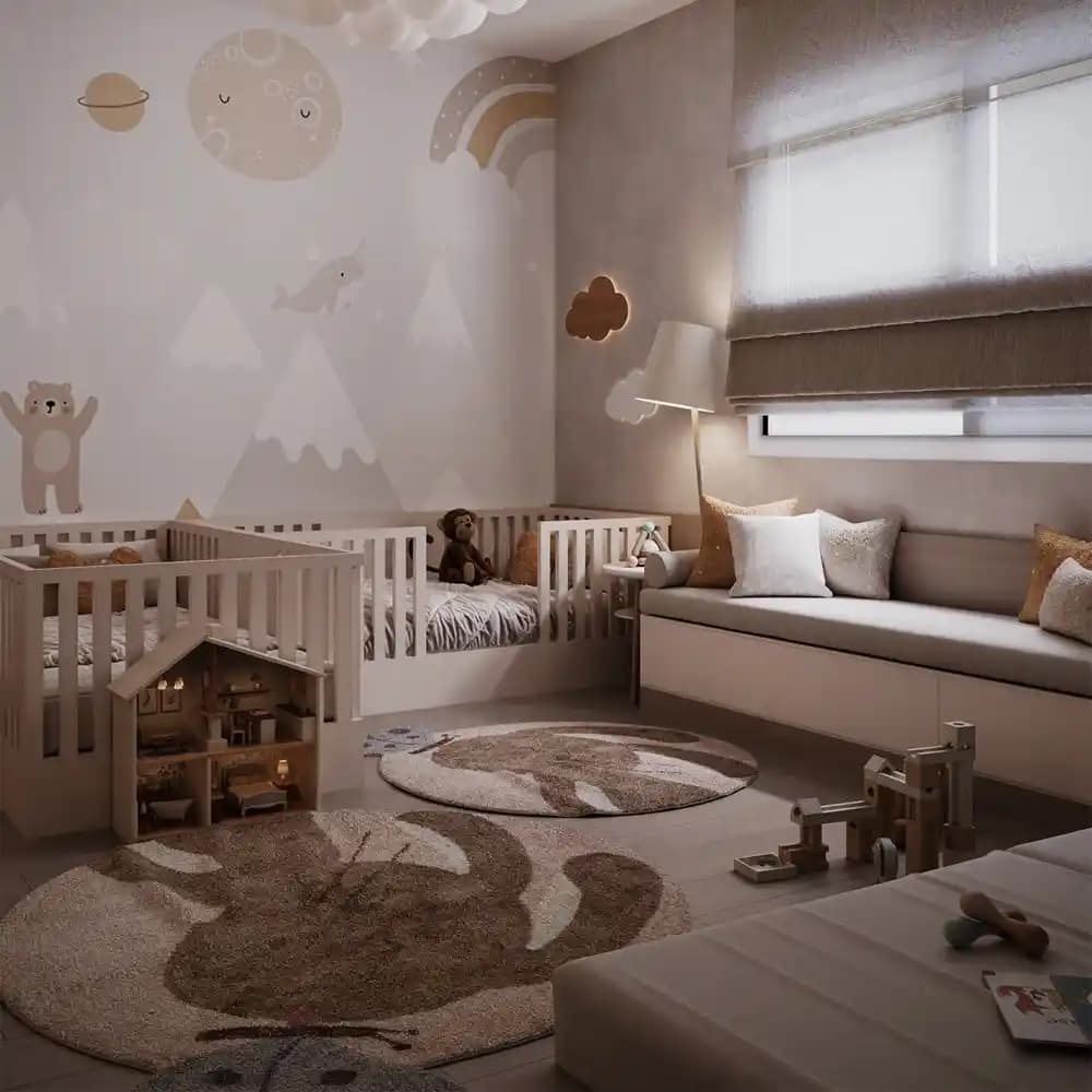 Güvenlik ve Estetik Unsurlarla Bebek Odası Tasarımı Rehberi