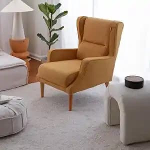 Hardal Renkli Berjerler ile Modern İç Mekanlara Sıcak ve Canlı Dokunuşlar