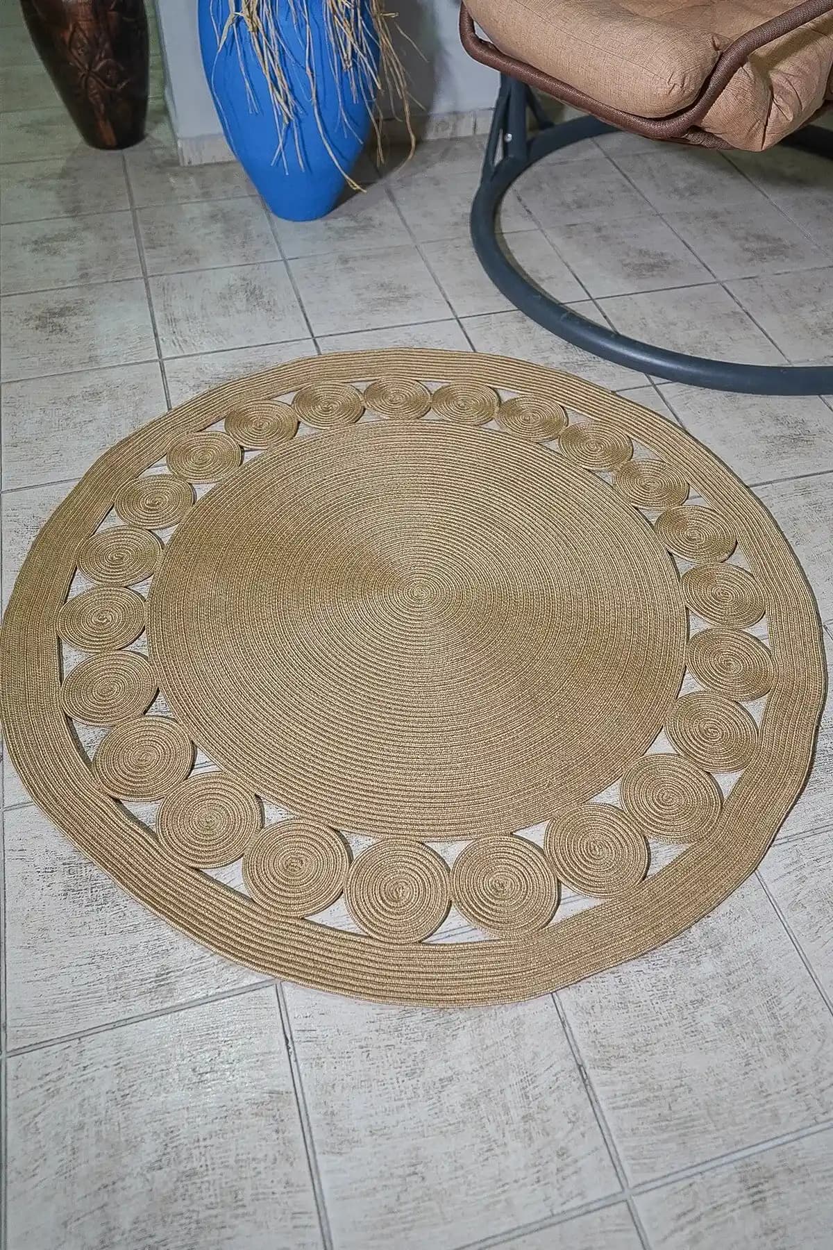 Hasır Yuvarlak Halı Seçenekleri: Doğal ve Şık Dekorasyon Unsurları