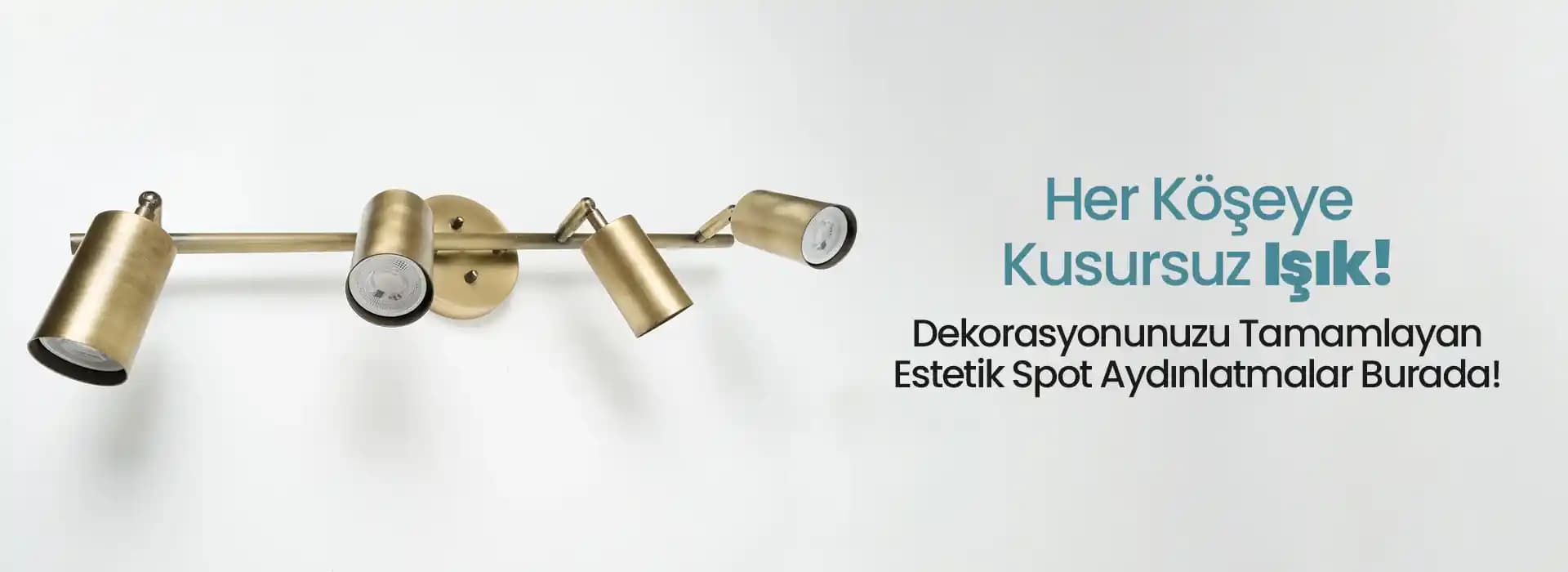 İç Mekan Aydınlatmasında Spot Lambalar: Seçim ve Kullanım Rehberi