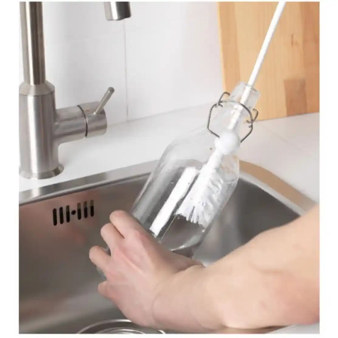 İKEA Şişe Fırçası: Dar Alanlar İçin Pratik ve Dayanıklı Temizlik Çözümü