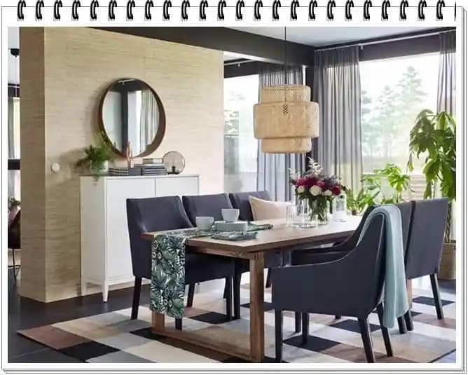IKEA Yemek Odası Çözümleri ve Dekorasyon Fikirleri: Fonksiyonellik ve Estetiğin Uyumuyla Alanları Geliştirme