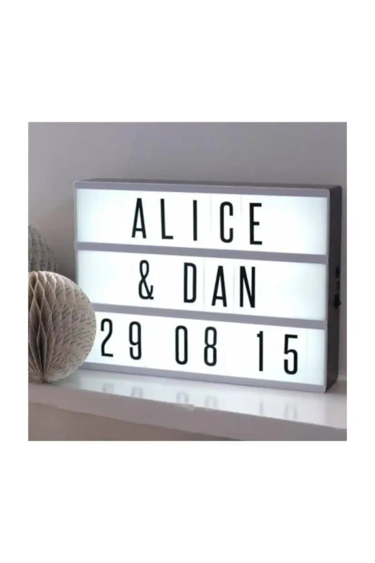 İşlevsel Işıklı Harfli Panolar Modern Mekânlarda Estetik ve Fonksiyonellik Sağlar