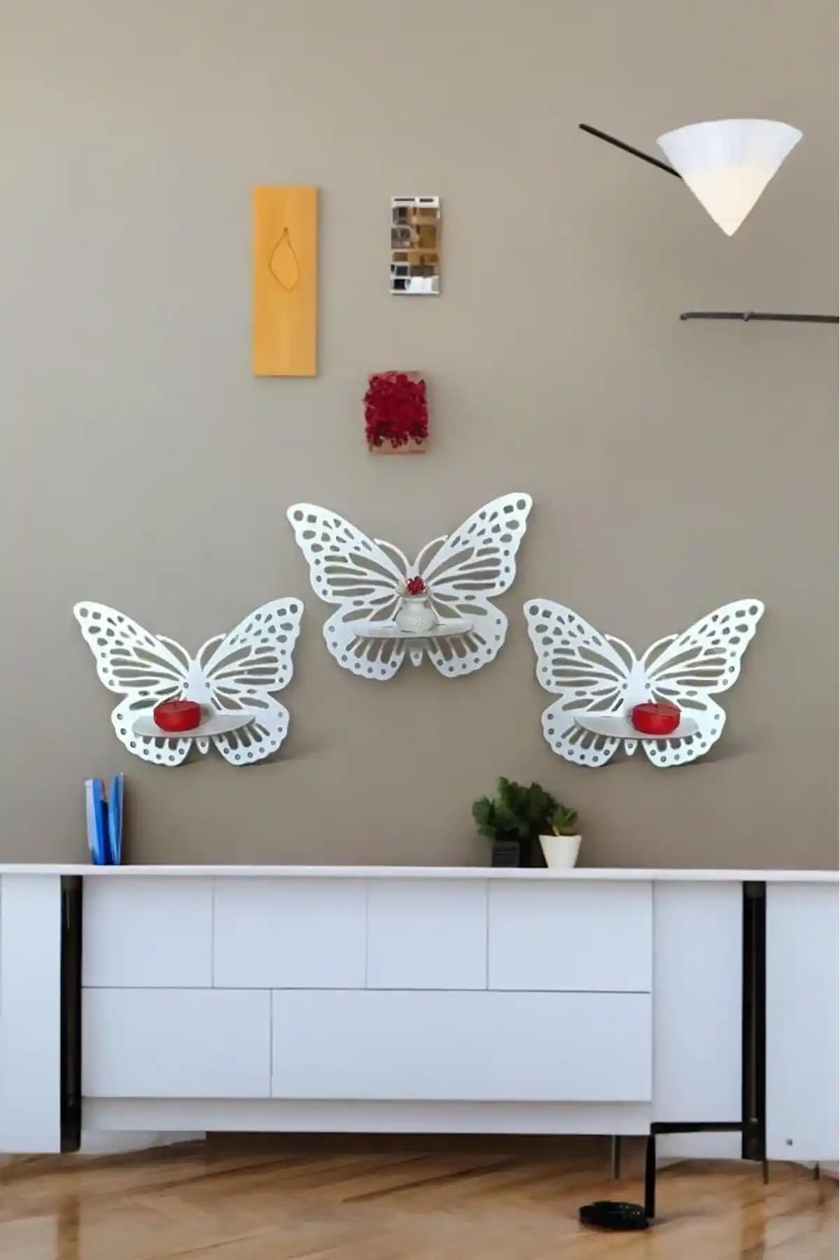 Kelebek Duvar Süsü ile İç Mekanlara Doğal ve Estetik Dokunuşlar