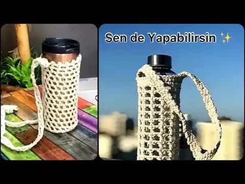 Kendin Yap Su Şişesi Kilifi Projesi: Sürdürülebilirlik ve Kişisel Gelişim İçin Fırsatlar