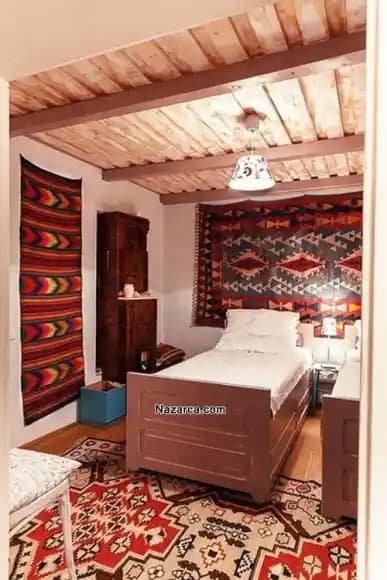 Köy Halıları ve Kilim Motifleriyle Dekorasyonda Geleneksel ve Modern Uyumu