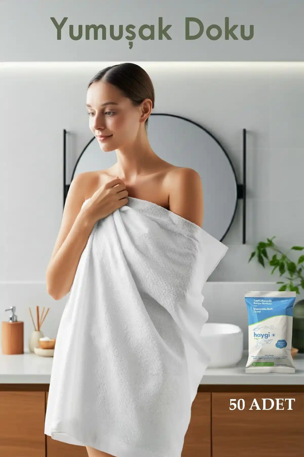 Kullan-at Banyo Havlusu: Hijyen ve Pratiklik Sunan Tek Kullanımlık Çözüm