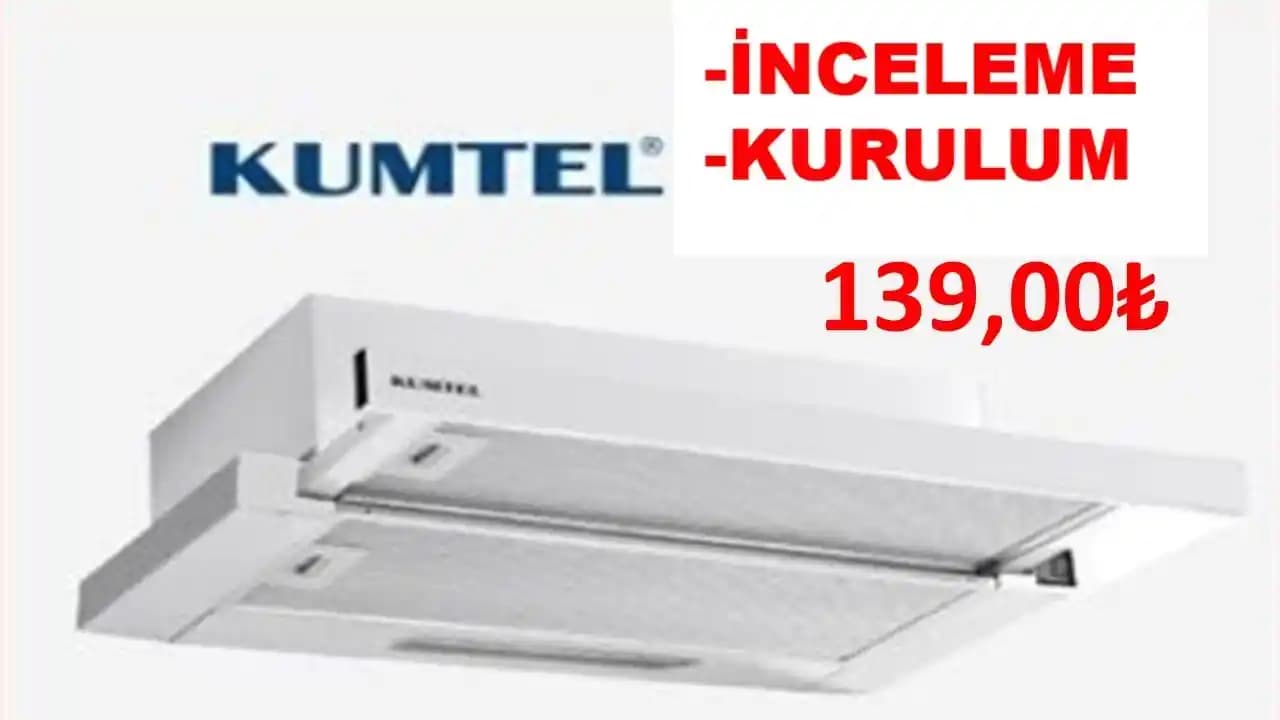 Kumtel Aspiratörleri: Modeller, Özellikler ve Mutfak Havalandırma Çözümleri