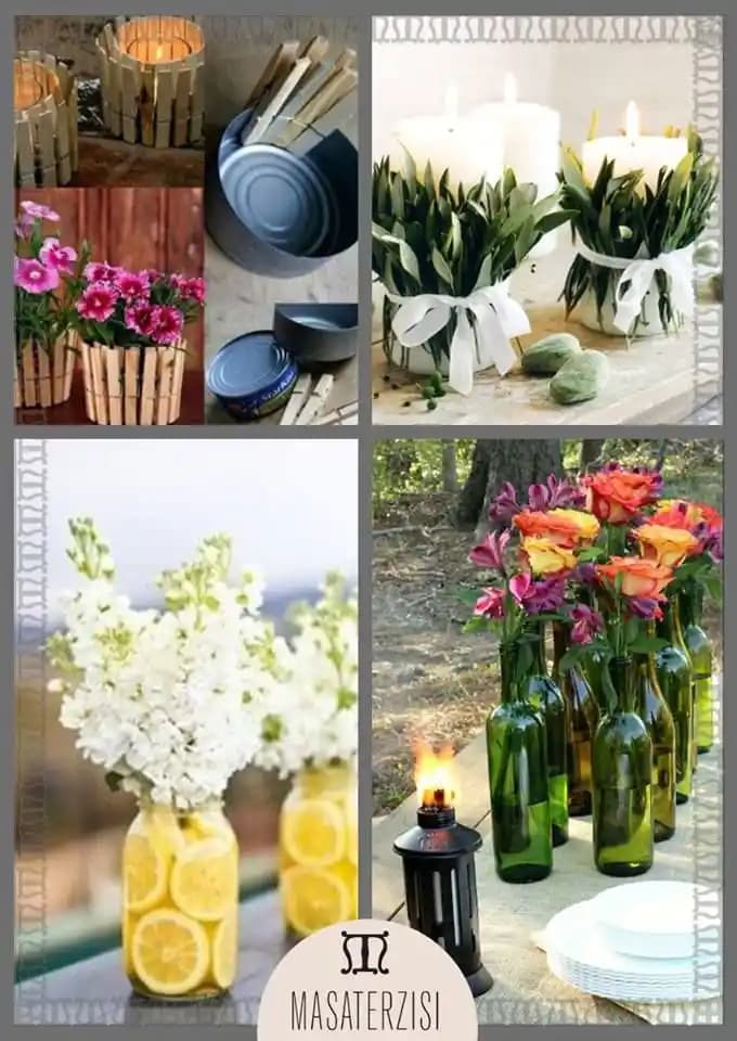 Masa Dekorasyonunda Bambu Fanus Alternatifleri ve Farklı Malzeme Seçenekleri