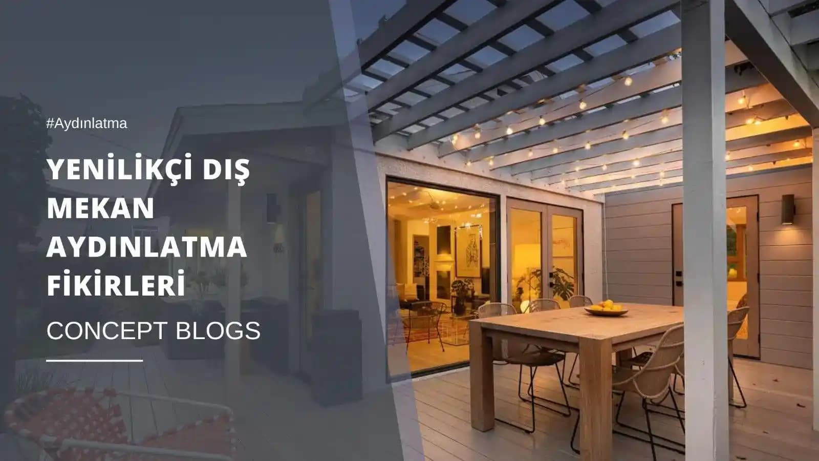 Mekanlarda Yenilikçi Işıklı Dekorasyon ve Modern Tasarım Çözümleri