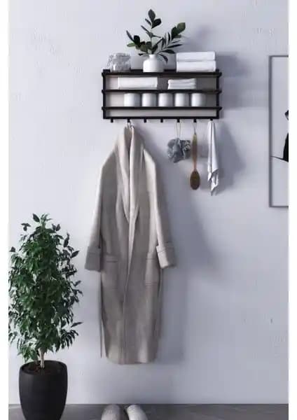 Modern bambu askı raflarıyla sürdürülebilir ve şık iç mekan tasarımı çözümleri