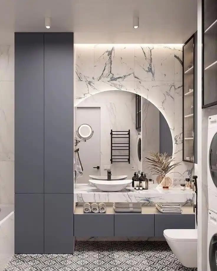 Modern Banyo Dolapları: Şık ve Fonksiyonel Tasarımlarla Güncel Trendler