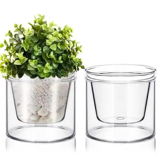 Modern Dekorasyonda Şeffaf Cam Saksıların Yeri ve Estetik Avantajları