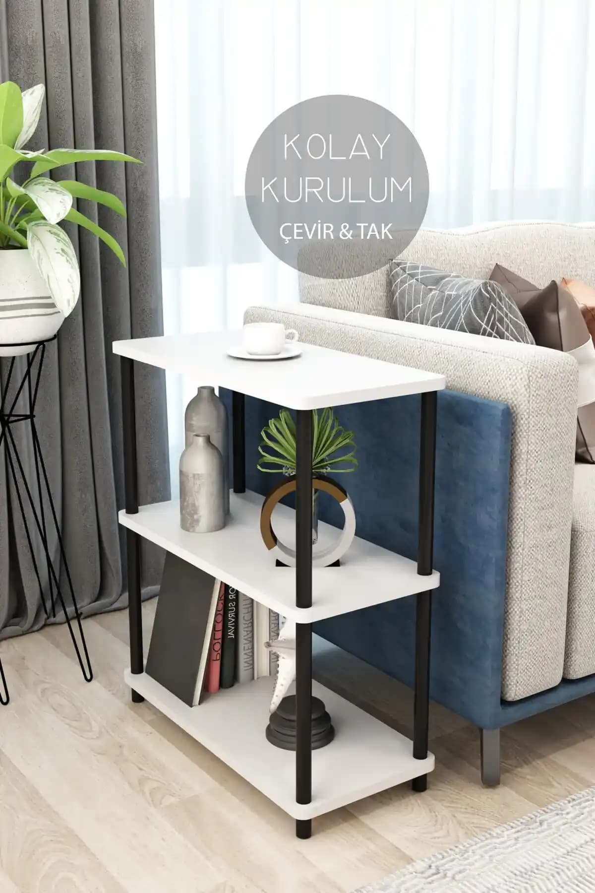 Modern Demir Ayak Sehpa: Estetik ve Dayanıklılığı Bir Arada Sunan Mobilya Çözümü