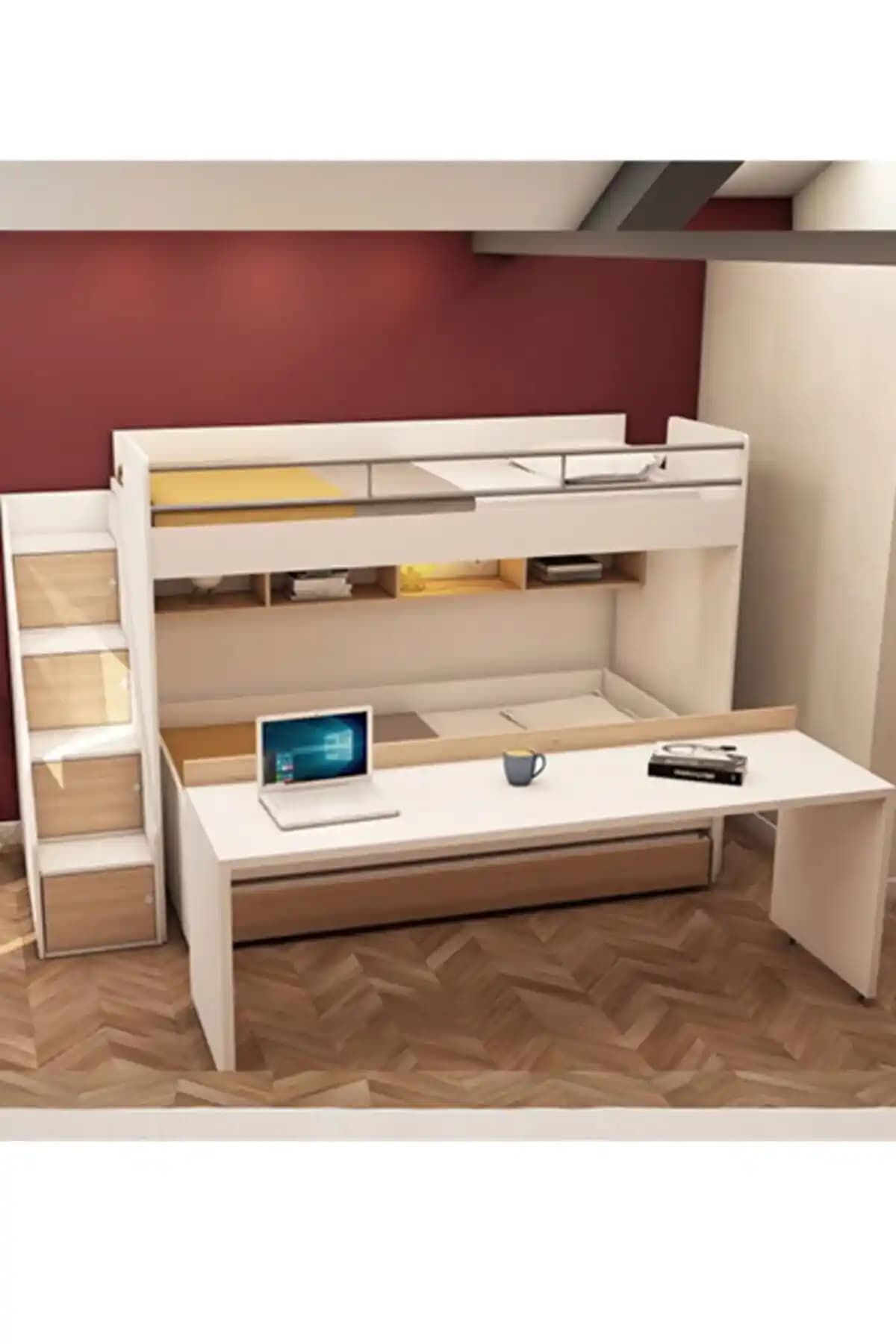 Modern fonksiyonel kompakt ranza tasarımı ve kullanım avantajları