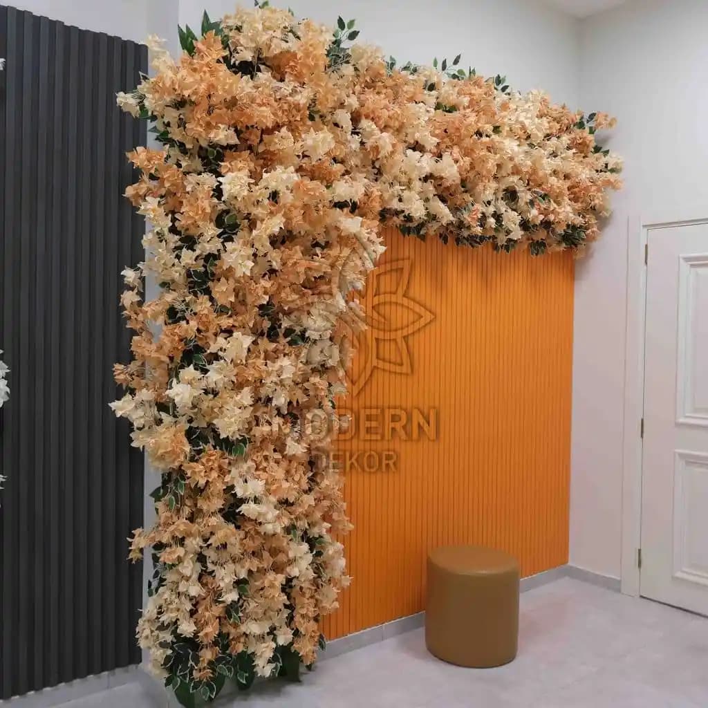 Modern İç Mekan Dekorasyonunda Yapay Duvar Çiçekleri ve Kullanım Avantajları