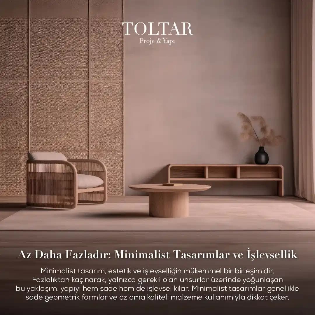 Modern İç Tasarımda İşlevsellik ve Şıklığın Uyumlu Entegrasyonu