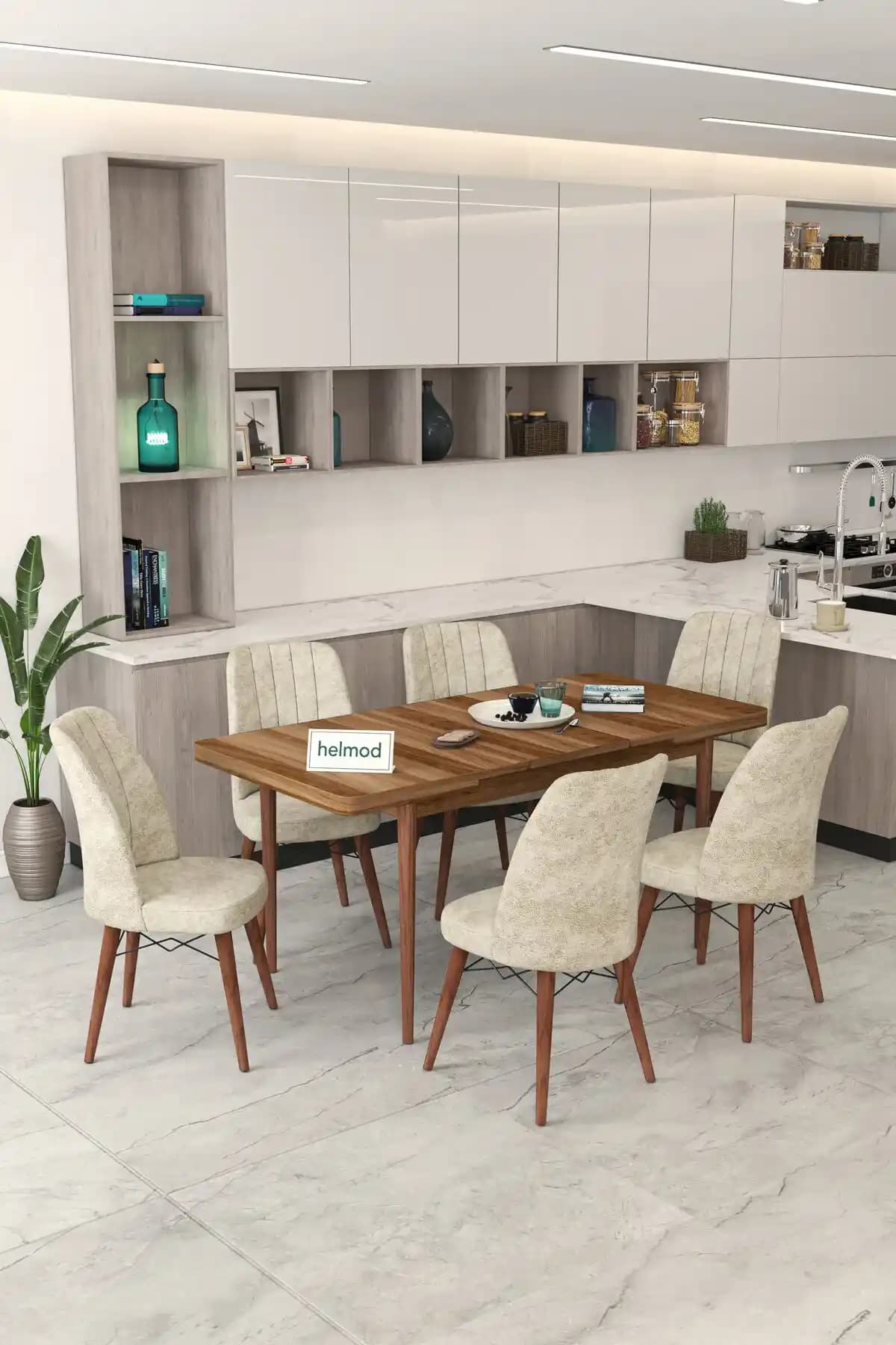 Modern Mutfak Tasarımında Açılır Masa ve Sandalye Seçenekleri ve Trendler