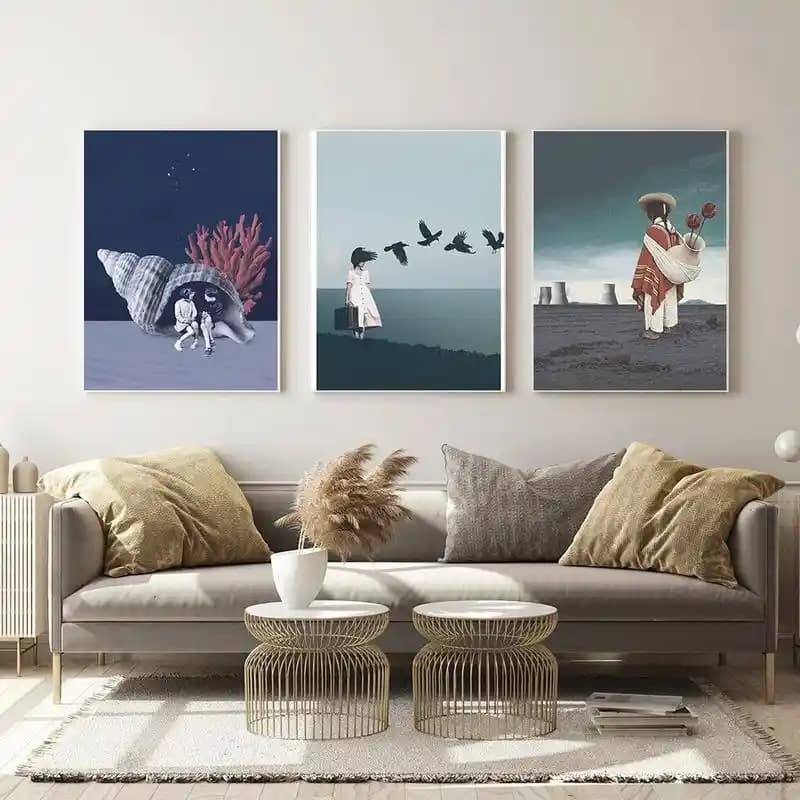 Modern Stil Posterler: Estetik ve Fonksiyonelliğin Birlikte Sunulduğu Ev Dekorasyon Seçenekleri