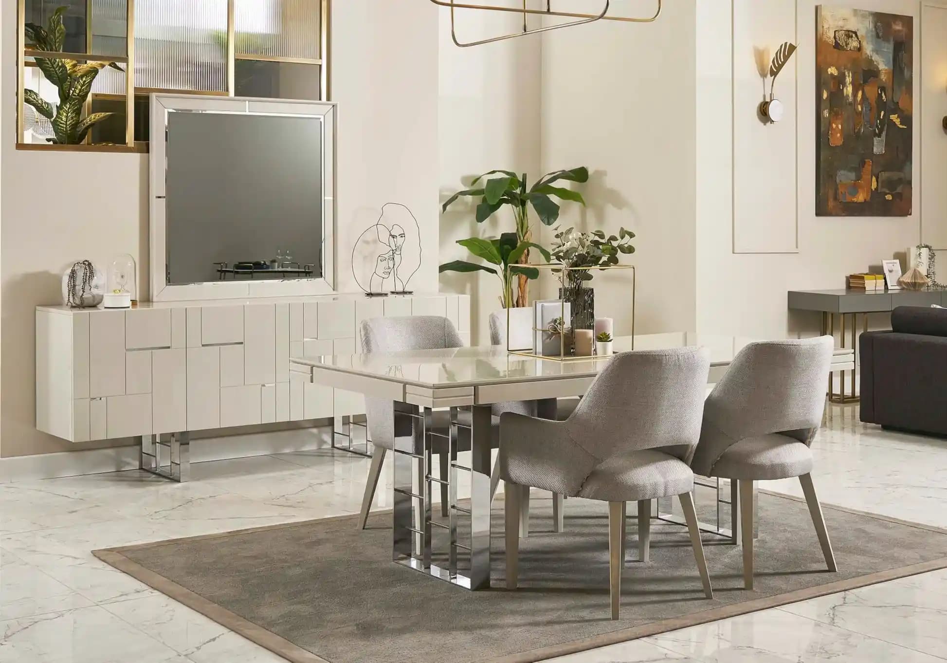 Modern Tarzda Zarif ve Fonksiyonel Yemek Masası Dekorasyonları Rehberi