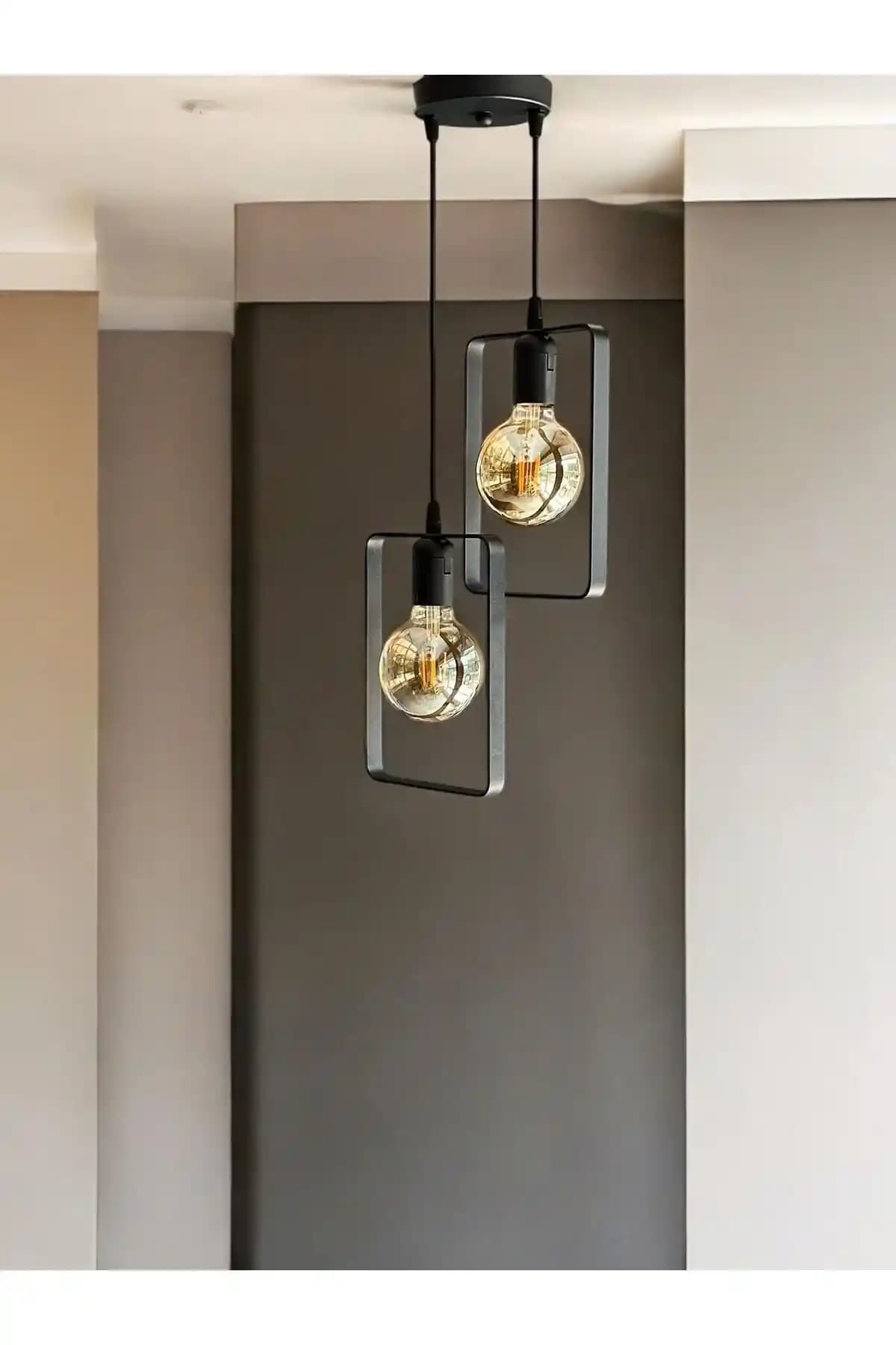 Modern ve Retro Stil Metal Avize Seçenekleriyle Mekânınıza Şıklık Katın