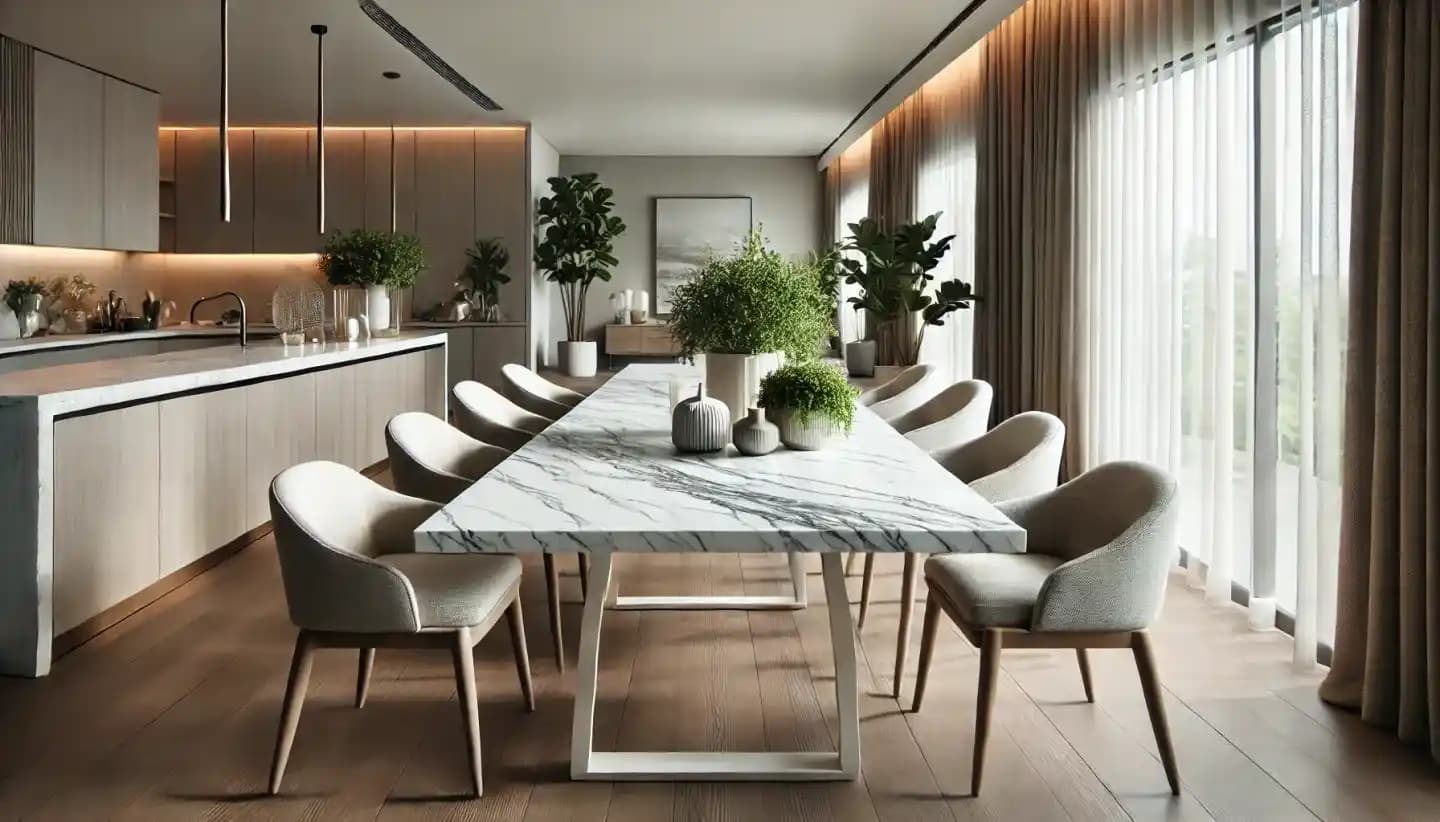 Modern ve Şık Yemek Masası Dekorasyon Fikirleri ve Trendler 2023