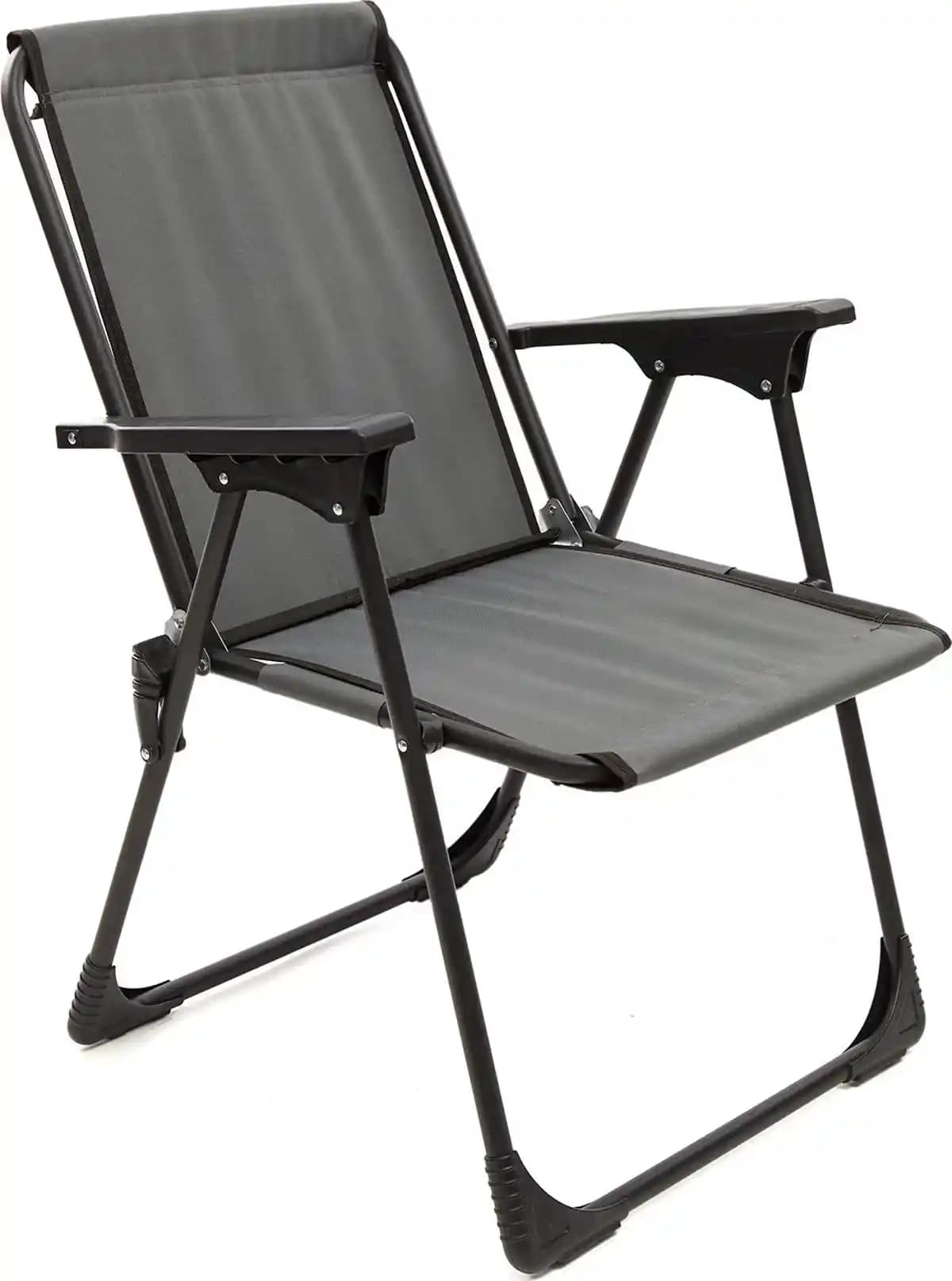 Moniev Natura Şık Gri Kamp Sandalyesi Dayanıklılık ve Estetiğin Buluşması