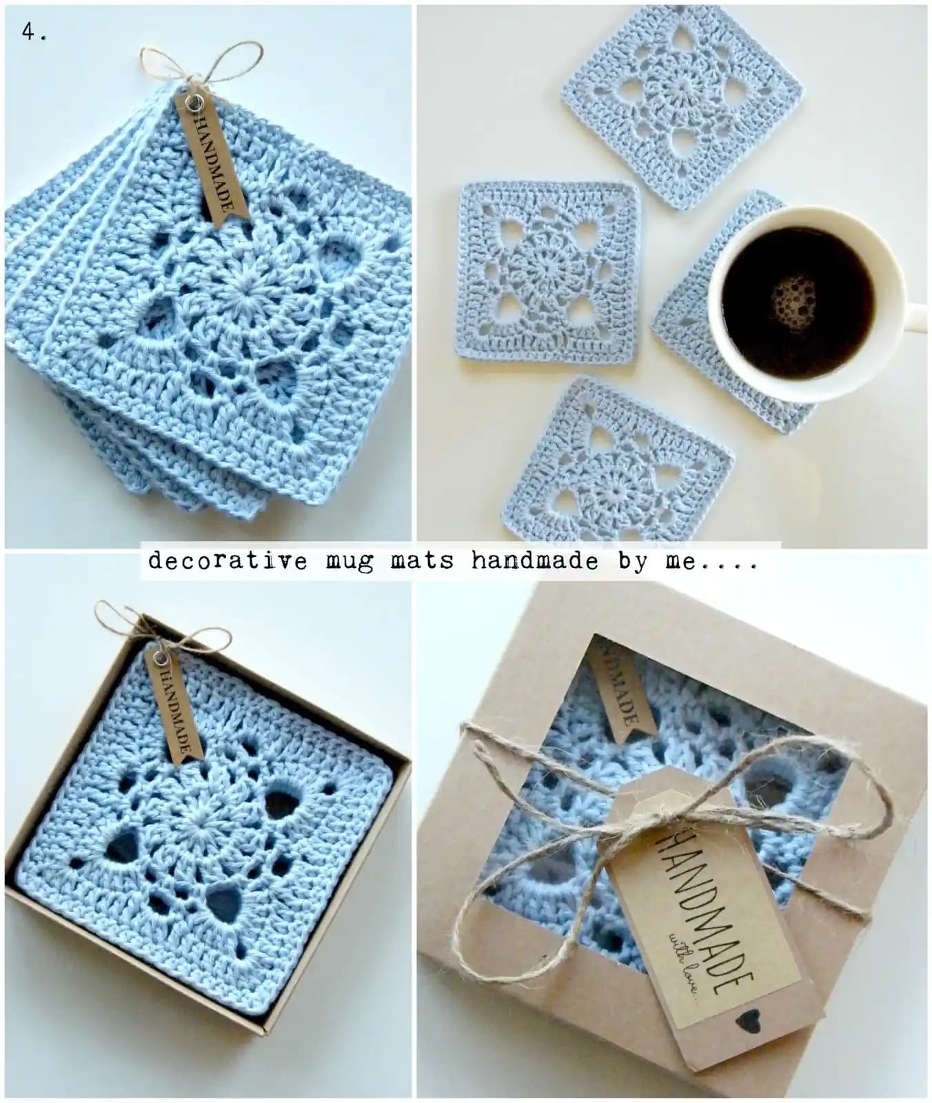 Örgü Bardak Altlıklarının Dekorasyondaki Yeri ve Önemi: Estetik ve Fonksiyonellik Bir Arada