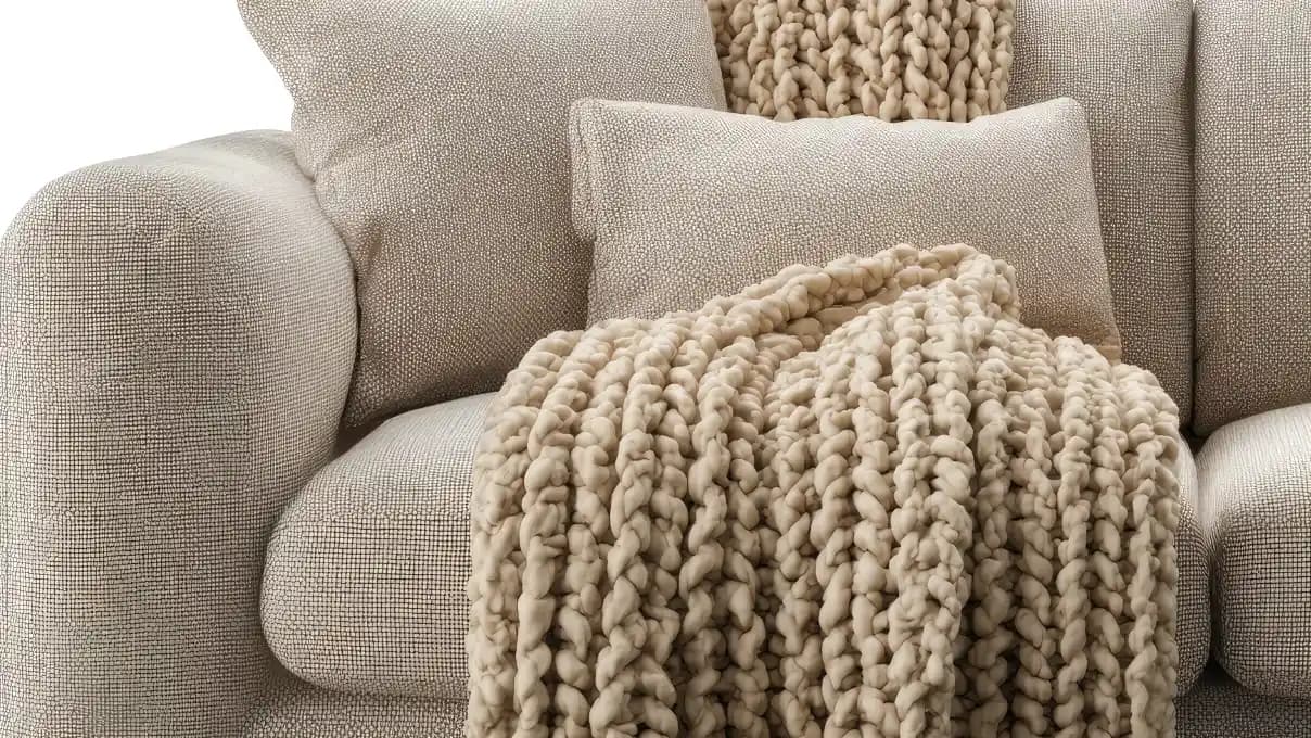 Oturma Odası İçin Sıcak Battaniye Örme Rehberi ve Dekoratif Fikirler