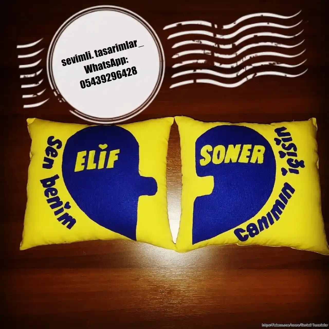 Özelleştirilmiş Yazılı Dekoratif Yastıklar ile İç Mekanlara Kişisel Dokunuşlar